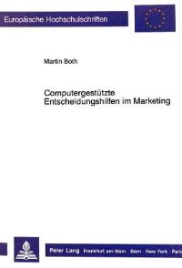 Book Cover for Computergestutzte Entscheidungshilfen Im Marketing by Martin Both