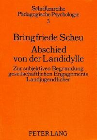 Book Cover for Abschied Von Der Landidylle by Bringfriede Scheu