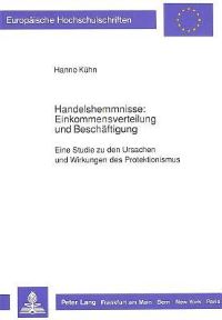 Book Cover for Handelshemmnisse: Einkommensverteilung Und Beschaftigung by Hanno Kühn