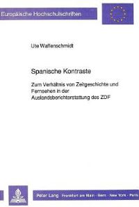 Book Cover for Spanische Kontraste by Ute Waffenschmidt