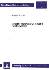 Book Cover for Investitionsplanung Fur Industrierobotersysteme by Andreas Roggon
