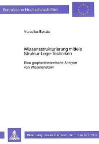 Book Cover for Wissensstrukturierung Mittels Struktur-Lege-Techniken by Marcellus Bonato