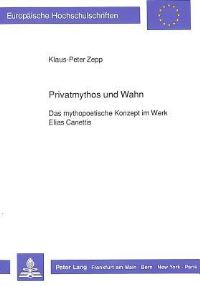 Book Cover for Privatmythos Und Wahn by KlausPeter Zepp