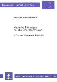 Book Cover for Kognitive Storungen Bei Klinischer Depression by Reinhard Joachim Boerner