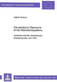 Book Cover for Die Politische Okonomie Eines Allokationssystems by Gilbert Anderer