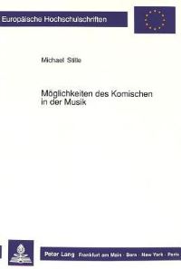 Book Cover for Moglichkeiten Des Komischen in Der Musik by Michael Stille