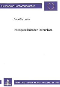 Book Cover for Innengesellschaften Im Konkurs by SvenOlaf Heckel