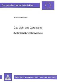 Book Cover for Das Licht Des Gewissens by Hermann Baum