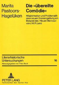 Book Cover for Die «Ubereilte Comodie>> by Marita PastoorsHagelüken