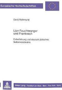 Book Cover for Lion Feuchtwanger Und Frankreich by Doris Rothmund