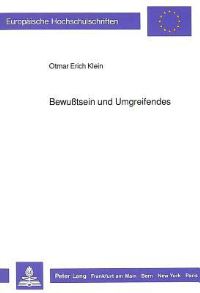 Book Cover for Bewußtsein Und Umgreifendes by Otmar Erich Klein