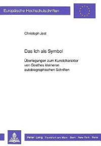 Book Cover for Das Ich Als Symbol by Christoph Jost