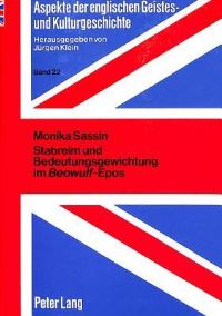 Book Cover for Stabreim Und Bedeutungsgewichtung Im Beowulf -Epos by Monika Sassin