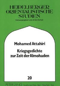 Book Cover for Kriegsgedichte Zur Zeit Der Almohaden by Mohamed Attahiri