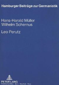 Book Cover for Leo Perutz by Wilhelm Schernus, HansHarald Müller
