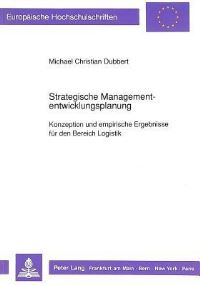 Book Cover for Strategische Managemententwicklungsplanung by Michael Christian Dubbert