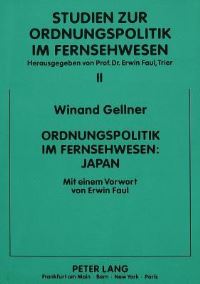 Book Cover for Ordnungspolitik Im Fernsehwesen: Japan by Winand Gellner
