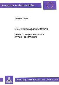 Book Cover for Die Verschwiegene Dichtung by Joachim Strelis