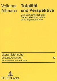 Book Cover for Totalitat Und Perspektive by Volkmar Altmann