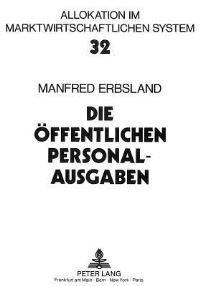 Book Cover for Die Offentlichen Personalausgaben by Manfred Erbsland