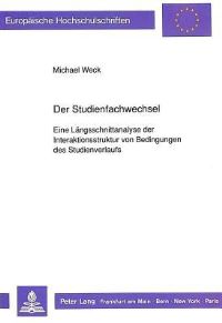 Book Cover for Der Studienfachwechsel by Michael Weck