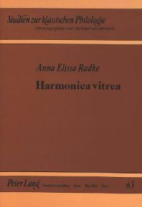 Book Cover for Harmonica Vitrea by Anna Elissa Radke