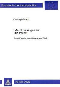 Book Cover for «Macht Die Augen Auf Und Traumtf>> by Christoph Schulz