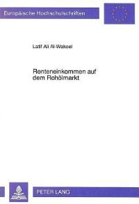 Book Cover for Renteneinkommen Auf Dem Roholmarkt by Latif Ali Al-Wakeel