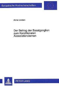 Book Cover for Der Beitrag Der Basalganglien Zum Konditionalen Assoziationslernen by Anne Linden