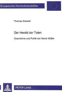 Book Cover for Der Herold Der Toten by Thomas Eckardt