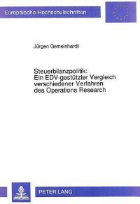 Book Cover for Steuerbilanzpolitik by Jürgen Gemeinhardt