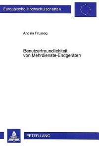 Book Cover for Benutzerfreundlichkeit Von Mehrdienste-Endgeraten by Angela Prussog