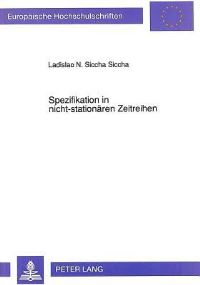 Book Cover for Spezifikation in Nicht-Stationaren Zeitreihen by 