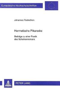 Book Cover for Hermetische Pikareske by Johannes Roskothen
