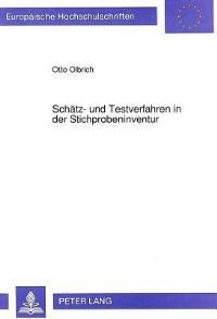 Book Cover for Schatz- Und Testverfahren in Der Stichprobeninventur by Otto Olbrich