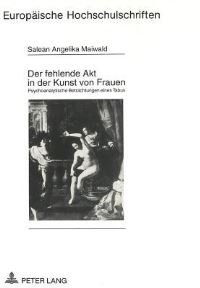 Book Cover for Der Fehlende Akt in Der Kunst Von Frauen by Salean Angelika Maiwald