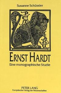 Book Cover for Ernst Hardt by Susanne Schüssler