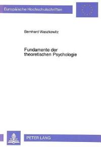 Book Cover for Fundamente Der Theoretischen Psychologie by Bernhard Waszkewitz