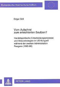 Book Cover for Vom Aufschrei Zum Erleichterten Seufzen? by Edgar Göll