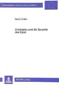 Book Cover for Aristoteles Und Die Sprache Des Epos by David Linden