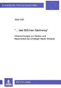 Book Cover for «... Das Bißchen Gartnerey>> by Jens Voß