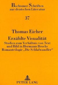 Book Cover for Erzahlte Visualitat by Thomas Eicher