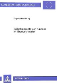 Book Cover for Selbstkonzepte Von Kindern Im Grundschulalter by Dagmar Baldering