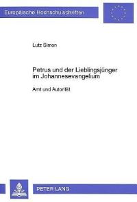 Book Cover for Petrus Und Der Lieblingsjunger Im Johannesevangelium by Lutz Simon