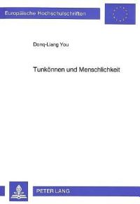 Book Cover for Tunkonnen Und Menschlichkeit by DonqLiang You