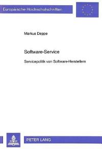 Book Cover for Software-Service by Markus Deppe