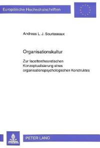 Book Cover for Organisationskultur by Andreas L.J Sourisseaux