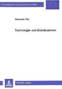 Book Cover for Technologie- Und Grunderzentren by Alexander Pett