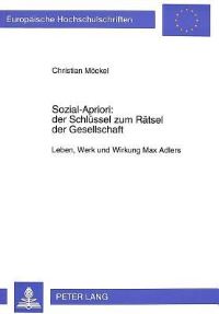 Book Cover for Sozial-Apriori: Der Schlussel Zum Ratsel Der Gesellschaft by Christian Möckel