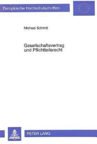 Book Cover for Gesellschaftsvertrag Und Pflichtteilsrecht by Michael Schmitt